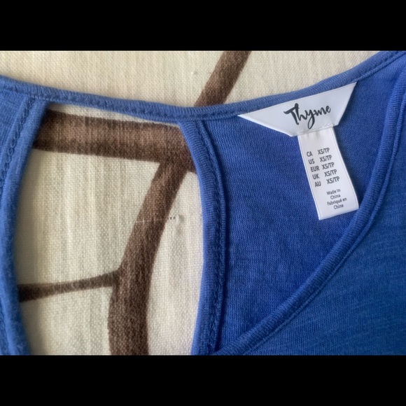 Thyme Maternity Long Tee/Dress - Picture 3 of 4